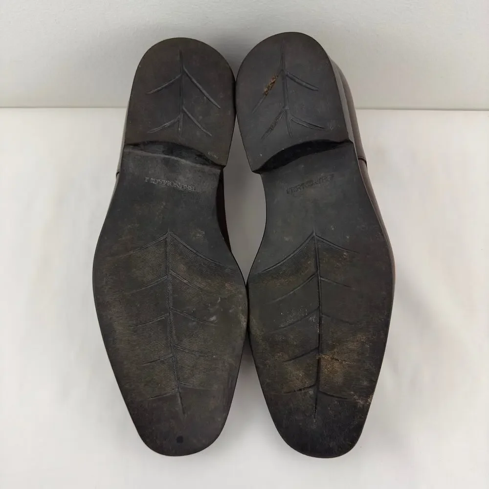 Bruno Magli‎ ‘Raging’ brown leather loafers